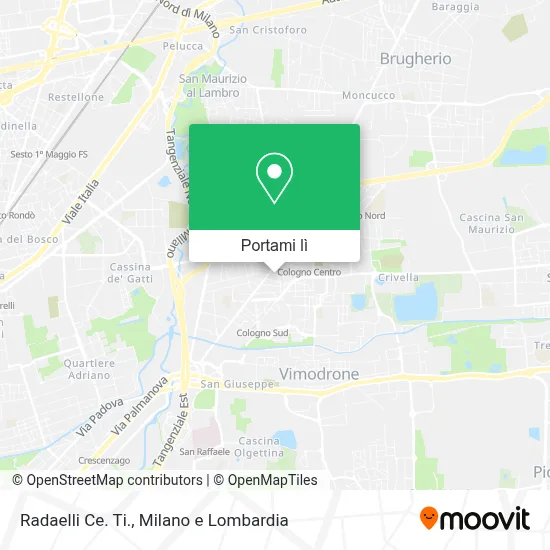 Mappa Radaelli Ce. Ti.