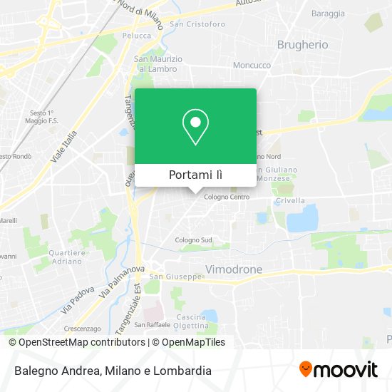 Mappa Balegno Andrea