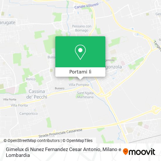 Mappa Gimelux di Nunez Fernandez Cesar Antonio