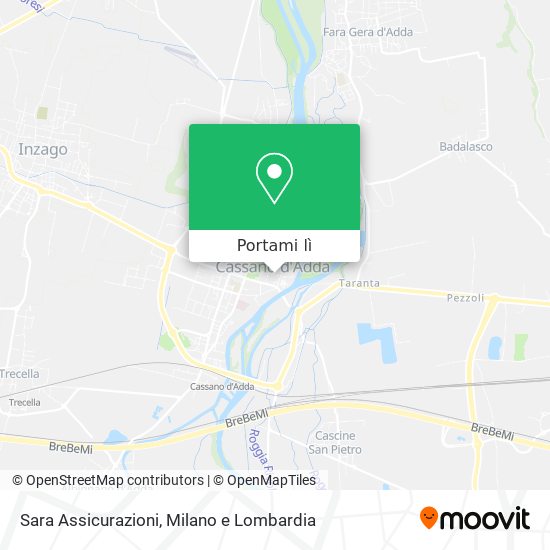 Mappa Sara Assicurazioni