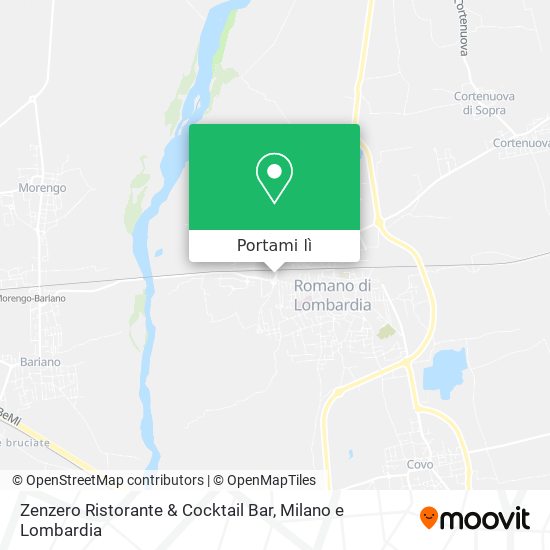 Mappa Zenzero Ristorante & Cocktail Bar