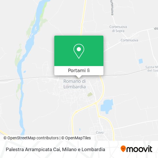 Mappa Palestra Arrampicata Cai