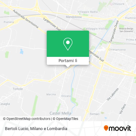 Mappa Bertoli Lucio