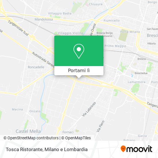 Mappa Tosca Ristorante