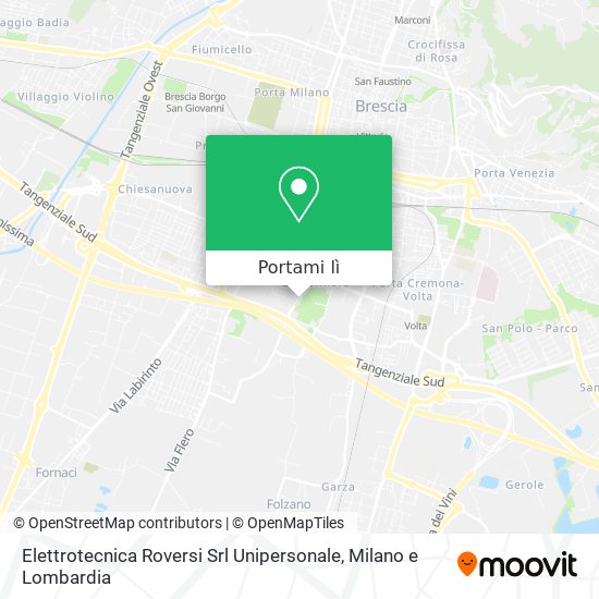 Mappa Elettrotecnica Roversi Srl Unipersonale