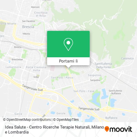 Mappa Idea Salute - Centro Ricerche Terapie Naturali