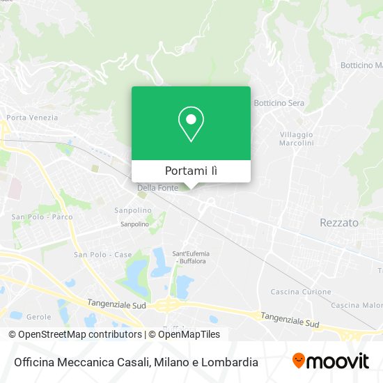 Mappa Officina Meccanica Casali