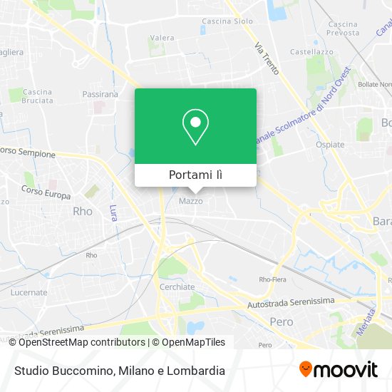 Mappa Studio Buccomino