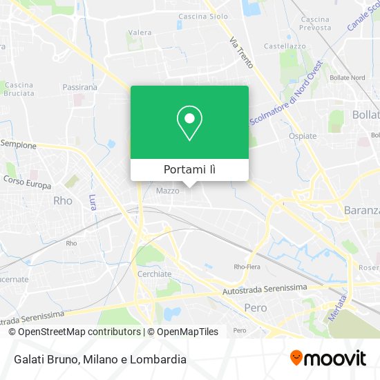 Mappa Galati Bruno