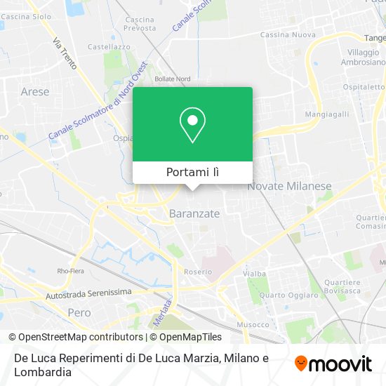Mappa De Luca Reperimenti di De Luca Marzia