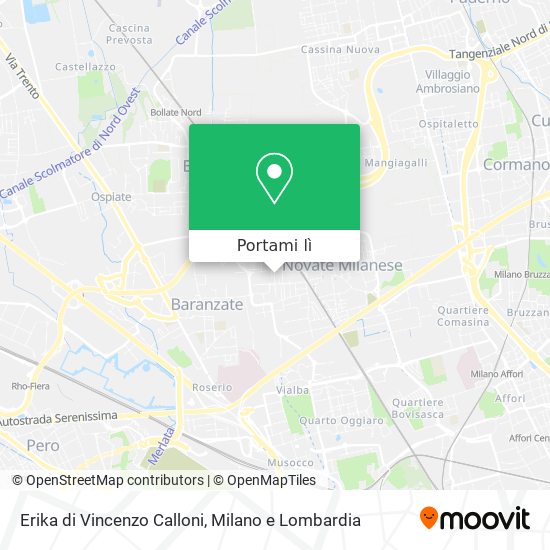 Mappa Erika di Vincenzo Calloni