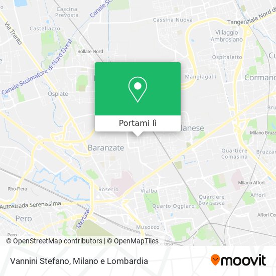 Mappa Vannini Stefano