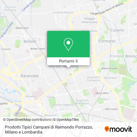 Mappa Prodotti Tipici Campani di Raimondo Porrazzo