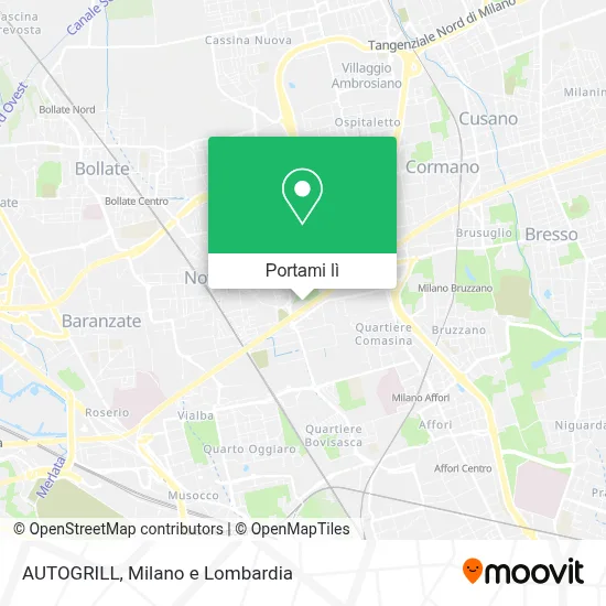 Mappa AUTOGRILL