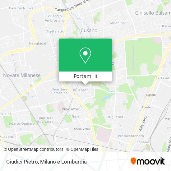 Mappa Giudici Pietro