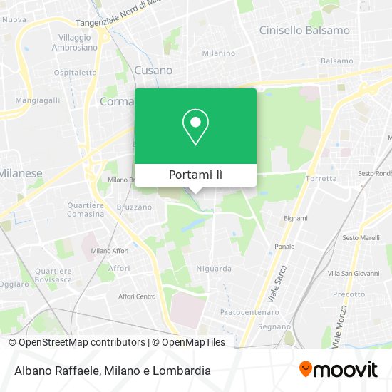 Mappa Albano Raffaele