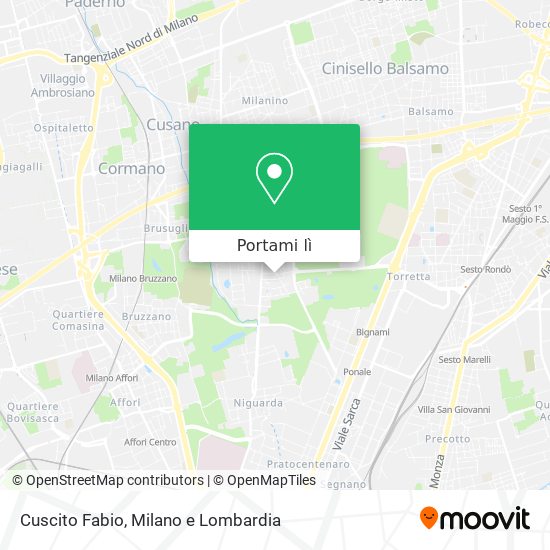 Mappa Cuscito Fabio