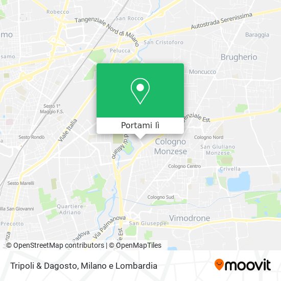 Mappa Tripoli & Dagosto