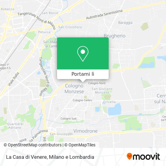 Mappa La Casa di Venere