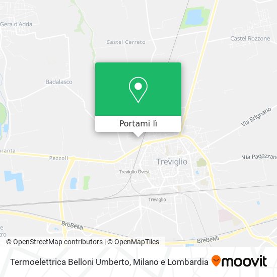 Mappa Termoelettrica Belloni Umberto