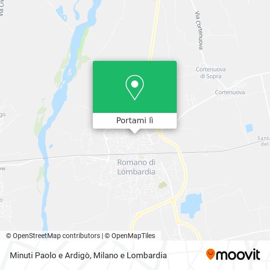 Mappa Minuti Paolo e Ardigò