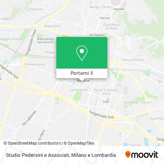 Mappa Studio Pedersini e Associati