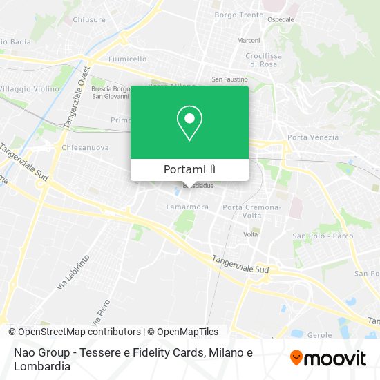 Mappa Nao Group - Tessere e Fidelity Cards
