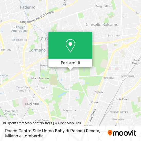 Mappa Rocco Centro Stile Uomo Baby di Pennati Renata
