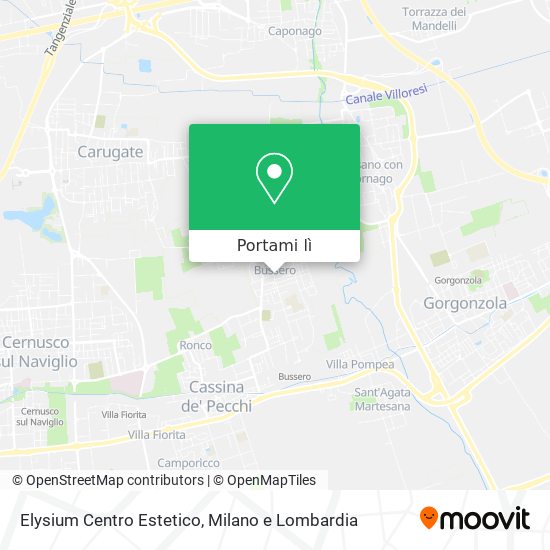 Mappa Elysium Centro Estetico