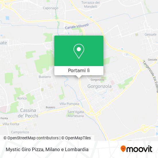 Mappa Mystic Giro Pizza