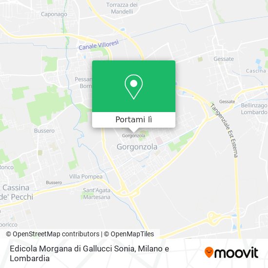 Mappa Edicola Morgana di Gallucci Sonia