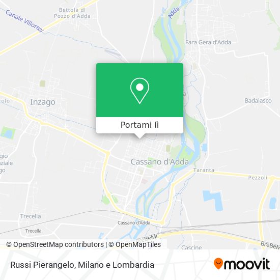 Mappa Russi Pierangelo