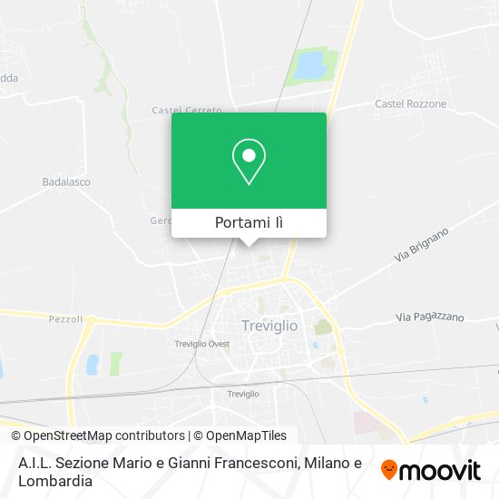 Mappa A.I.L. Sezione Mario e Gianni Francesconi