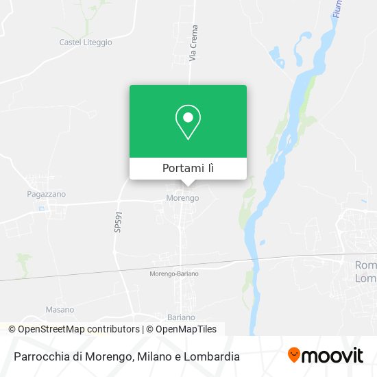Mappa Parrocchia di Morengo