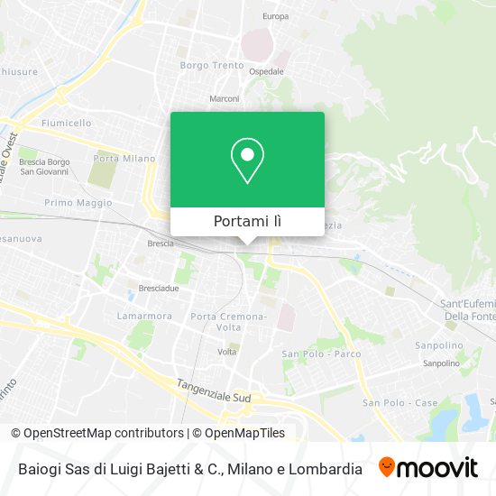 Mappa Baiogi Sas di Luigi Bajetti & C.