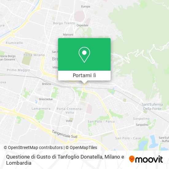 Mappa Questione di Gusto di Tanfoglio Donatella