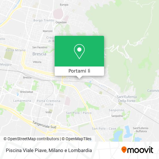 Mappa Piscina Viale Piave