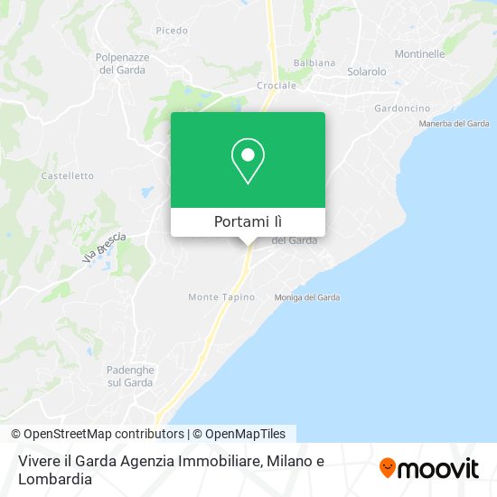 Mappa Vivere il Garda Agenzia Immobiliare