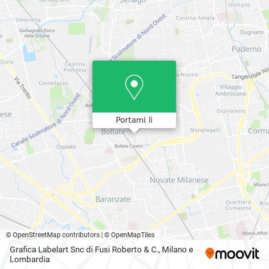 Mappa Grafica Labelart Snc di Fusi Roberto & C.