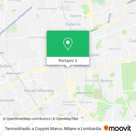 Mappa Termoidraulic a Coppini Marco