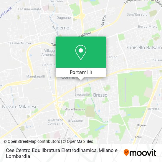 Mappa Cee Centro Equilibratura Elettrodinamica
