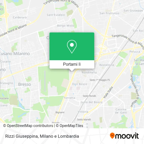Mappa Rizzi Giuseppina