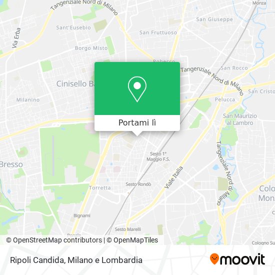 Mappa Ripoli Candida