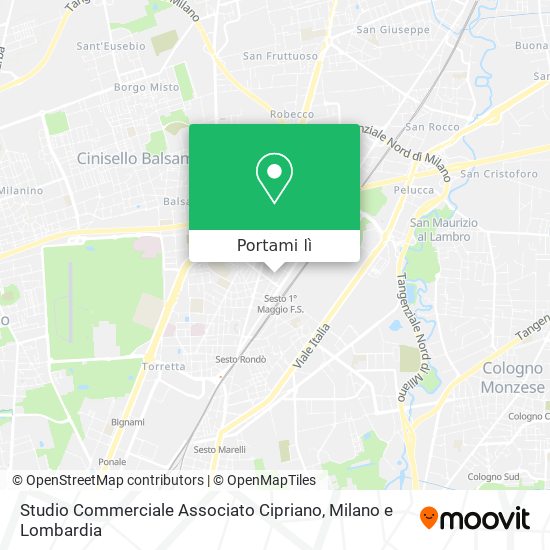 Mappa Studio Commerciale Associato Cipriano
