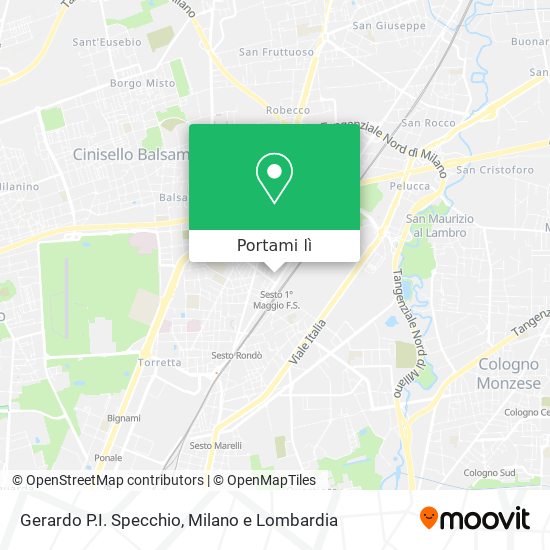 Mappa Gerardo P.I. Specchio