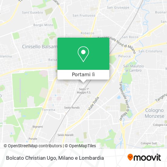 Mappa Bolcato Christian Ugo