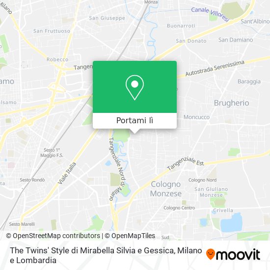 Mappa The Twins' Style di Mirabella Silvia e Gessica
