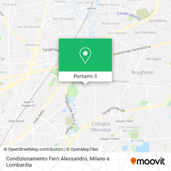Mappa Condizionamento Ferri Alessandro