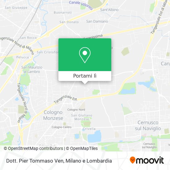 Mappa Dott. Pier Tommaso Ven
