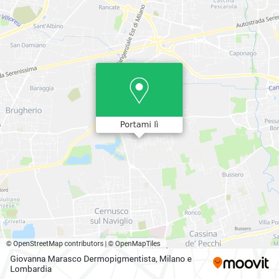 Mappa Giovanna Marasco Dermopigmentista